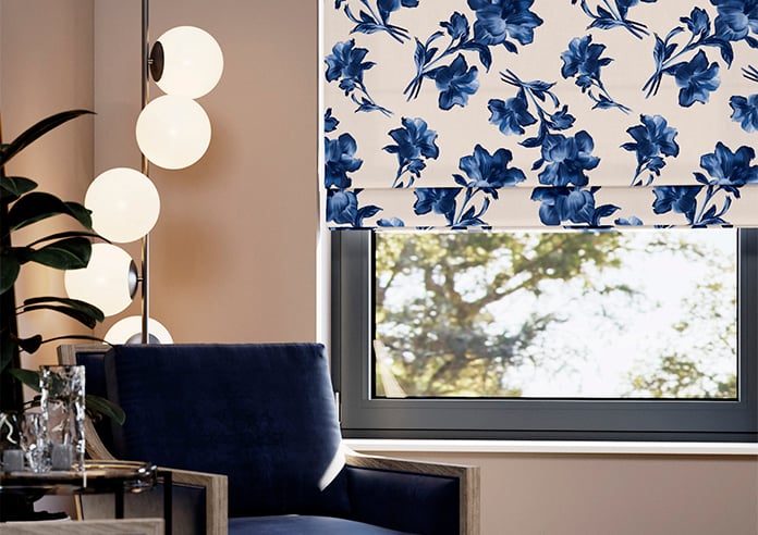 Ted Baker Midnight Garden, Blue - Roman Blind - Image 5